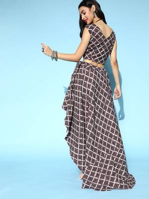 Angel Trends Plain Party Skirt Top 2