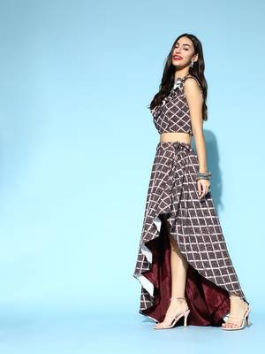 Angel Trends Plain Party Skirt Top 3