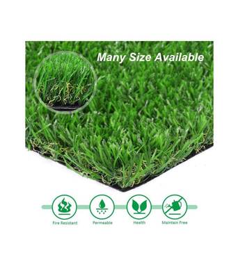 2 Artificial Grass Carpet Mat For Covering Balconylawndoormatofficegarden Soft Dueable Anti Skid Floor 2
