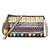 Anekaant Tribal Black & Multi Acrylic Cotton Canvas Striped Embellished Sling Bag