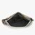 Anekaant Tribal Black & Multi Acrylic Cotton Canvas Striped Embellished Sling Bag