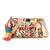 Anekaant Boho Orange & Multi Cotton Canvas Quirky Embroidered Sling Bag