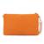 Anekaant Boho Orange & Multi Cotton Canvas Quirky Embroidered Sling Bag