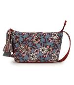 Rangoli Maroon & Multi Polycotton Floral Digital Print Sling Bag