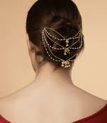 Buy Gold pearl hair-accessories