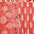 Red Indigo Print Quilting Kantha Original   Indian Floral   Kantha Throw Block Print Kantha Handstitched Quilt