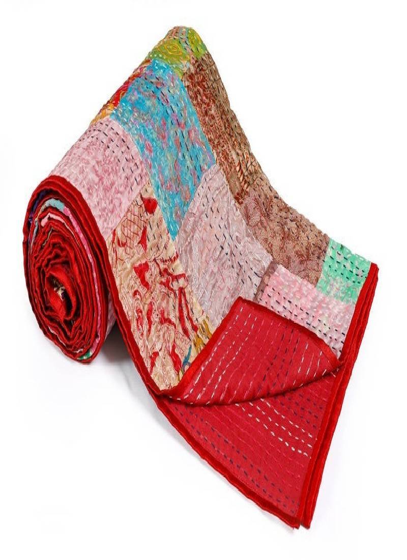 Quilt   Vintage Quilts Boho King Size Bedding Throw Blanket Bedspread Quilting Hippie Quilts YG176