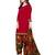 Women's Crepe  Printed Unstitched Salwar Suit Material(Free Size)