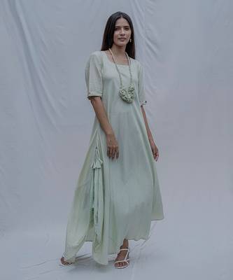Bias Dress In Mint Green 1