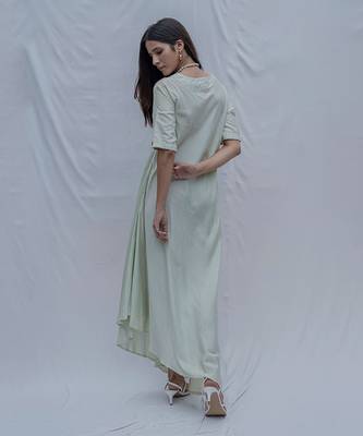 Bias Dress In Mint Green 3