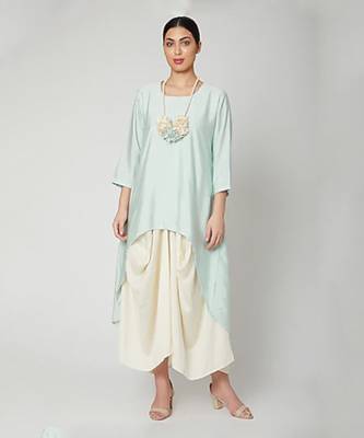 Dream Dress In Mint Green And Off White 1
