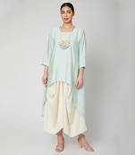 Dream Dress In Mint Green And Off White