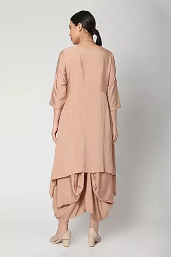 Nadia Dress In Rose Gold