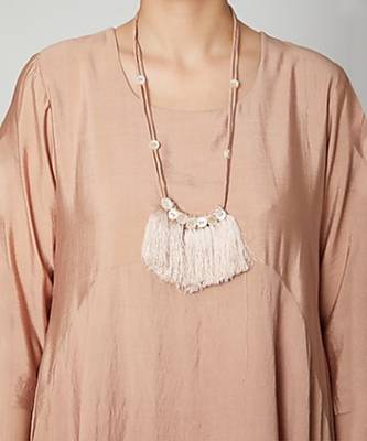 Nadia Dress In Rose Gold 3