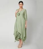 Nadia Dress In Light Green