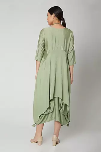 Nadia Dress In Light Green