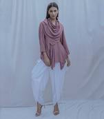 Dream Cowl Top in Mauve