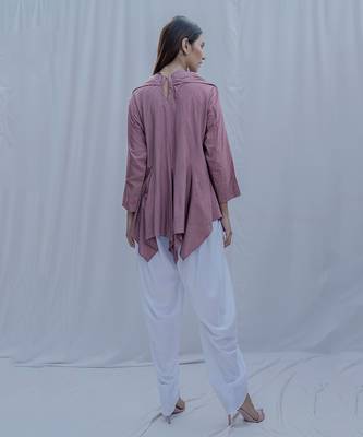 Dream Cowl Top in Mauve 3