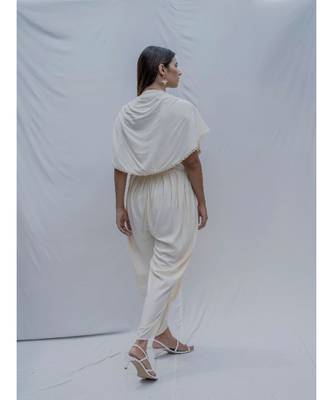 Rika Jumpsuit In Off-White 2