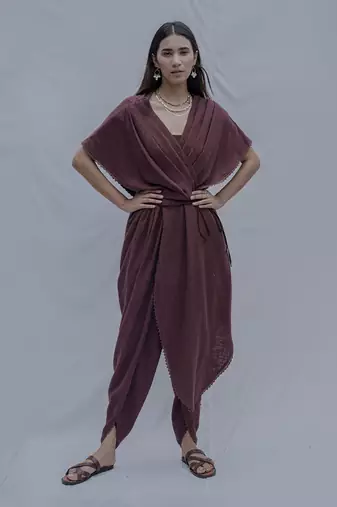 Rika Jumpsuit In Brown