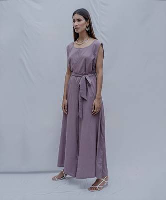 Andrea Jumpsuit In Mauve 1