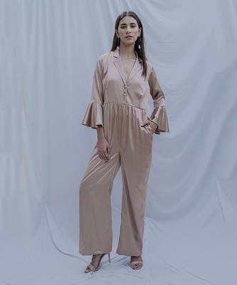 Rose Gold Merlyn Jumpsuit 1