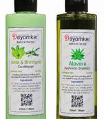 Deyomkar Natural Herbal Aloveera Shampoo and AmlaBrinjraj Conditioner