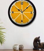 Orange Fruit orange creamy Modern Stylish Wall Clock (Round 12 Inch Ticking Movement Black Frame(ClockBL2P252)