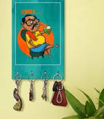 wall hanger sticky hook holder wall mount hanger organizer Chill Dadu (MDF7.5X12 InchMulti)P013