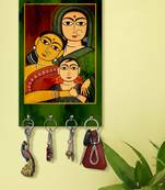 key holder for wall stylish glass holder wall mount hanger organizer Indian womens