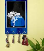 key holder for wall stylish holder wall mount hanger organizer Blue Moon