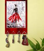 home organizer items holder wall mount hanger organizer Lady key stand for wall
