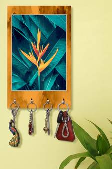 keychain holder holder wall mount hanger organizer Bird Of Paradise Tree