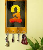 key chain holders for wall holder wall mount hanger organizer Buddha