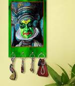 wall hanger sticky hook holder wall mount hanger organizer Kathakali face