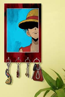 key organizer holder wall mount hanger organizer Men Face key stand for wall