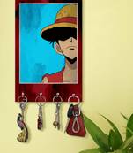 key organizer holder wall mount hanger organizer Men Face key stand for wall