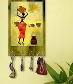 wall hanger holder wall mount hanger organizer Rajasthani Lady