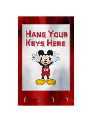 hall decorative items holder wall mount hanger organizer Hang Your Keys Here 2