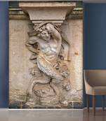 Animal Legs and Human Body Statue Mural Wallpaper