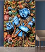 danching Lord Krishan Mural Wallpaper