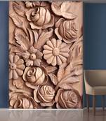 White Roses and Flowers Mural Wallpaper