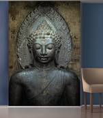 Black Buddha Mural Wallpaper