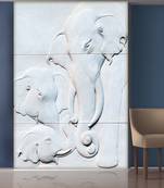 White Elephant Mural Wallpaper