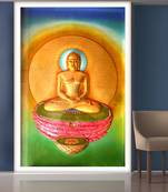Meditating Buddha Mural Wallpaper