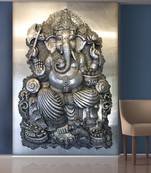 Golden Lord Ganesha Mural Wallpaper
