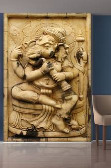 Lord Ganesha Mural Wallpaper