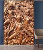 Multiple Ladys Statues Mural Wallpaper