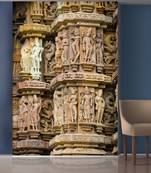 Multiple Artful pillare Mural Wallpaper