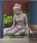 Grey Lady Mural Wallpaper